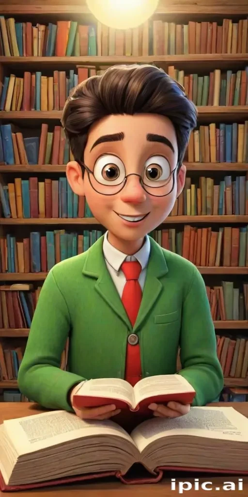 book cartoon image