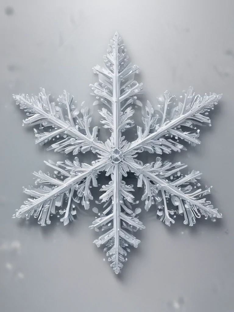 snowflake clipart free
