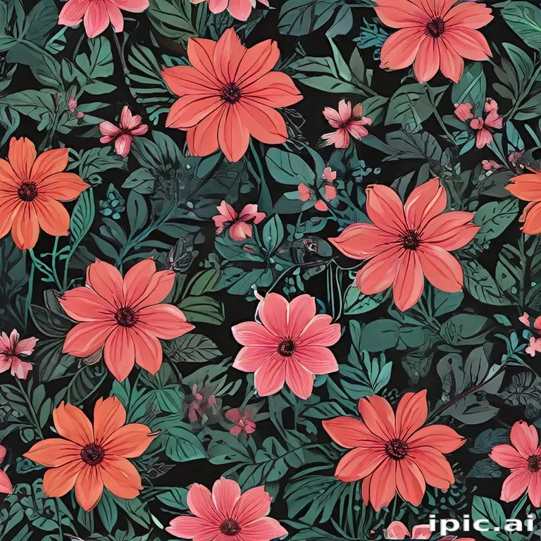 flower screen background