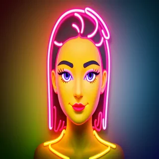 neon emoji