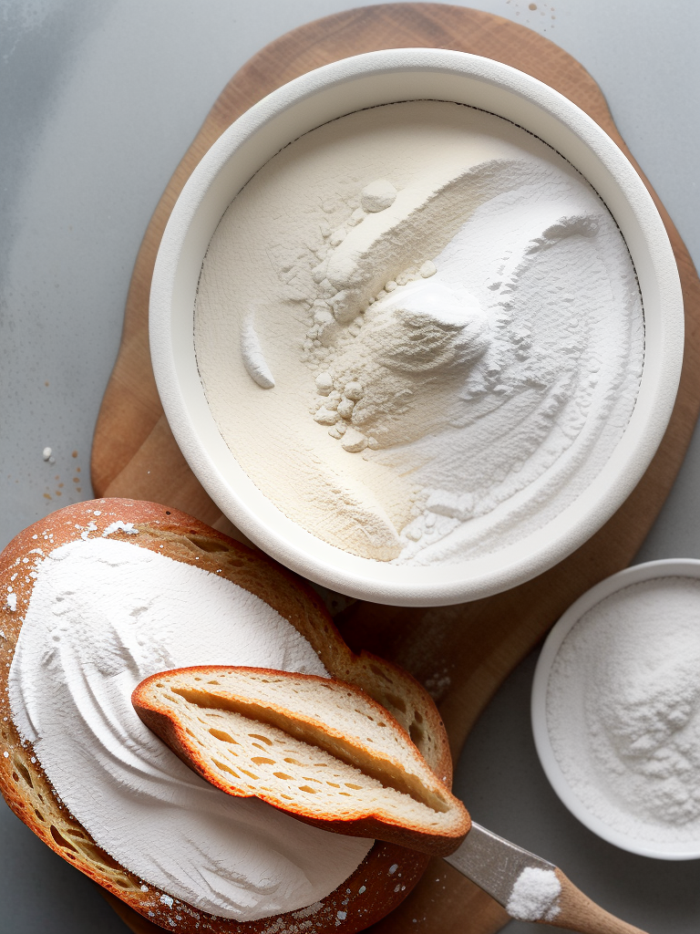 can you use bleached flour for sourdough starter