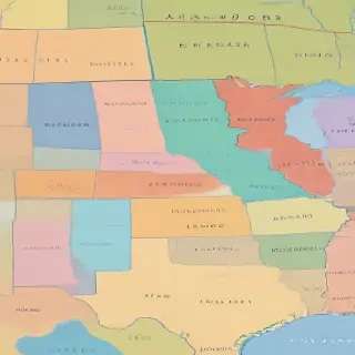 us states on a map