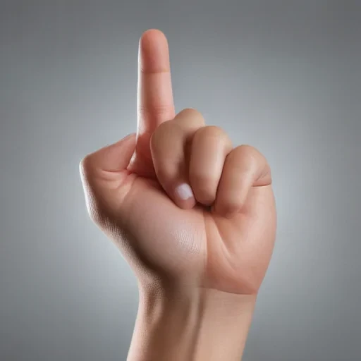 finger pointing at you