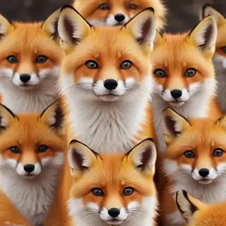 cute fox backgrounds
