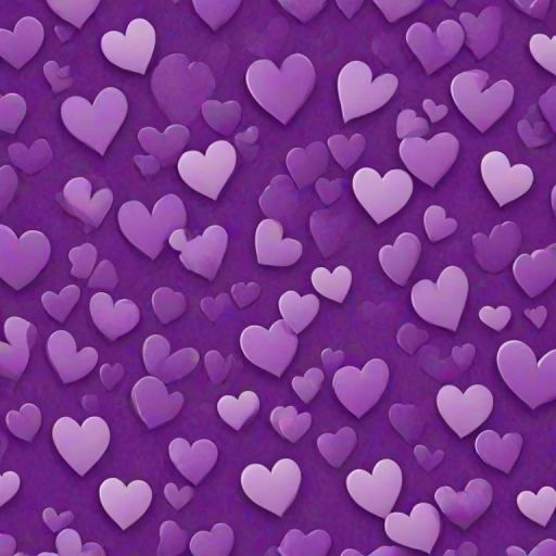 purple hearts wallpaper