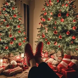christmas pic aesthetic