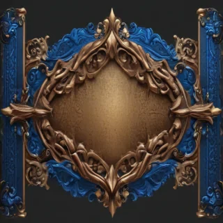 blue border png