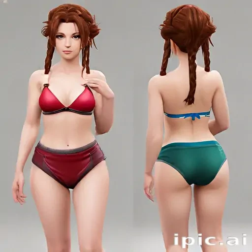 aerith bikini