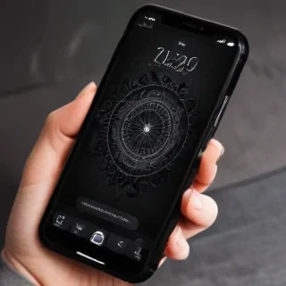 cool black wallpaper for iphone