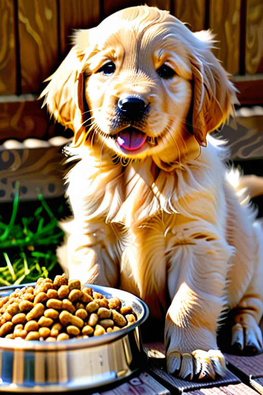 best dog food for golden retriever puppies
