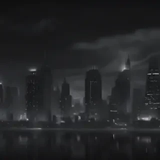 dark city background