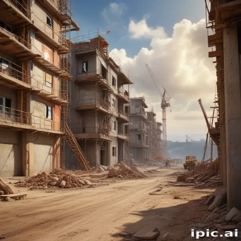 construction site background