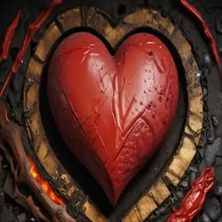 aesthetic heart background