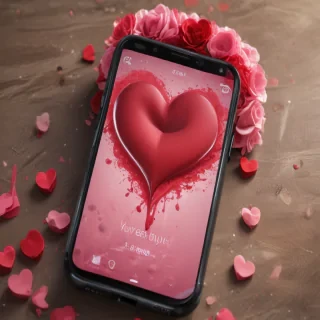 valentine phone wallpaper