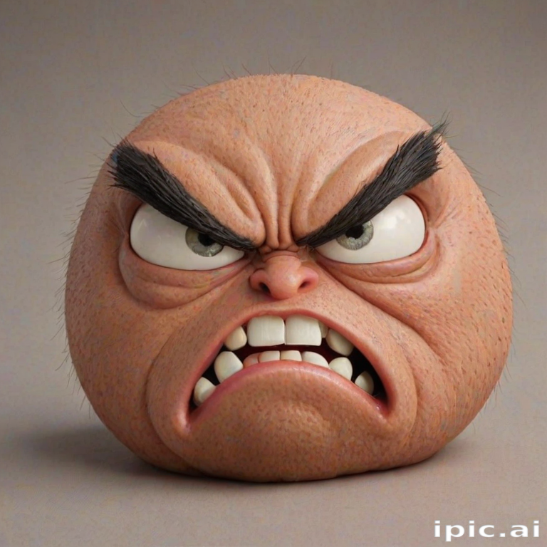angry face