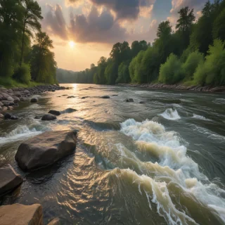 background river