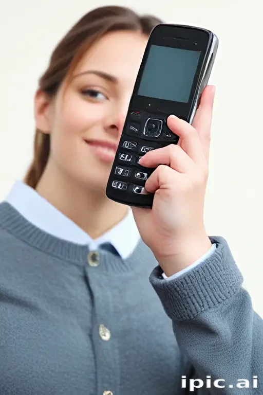 hold phone png