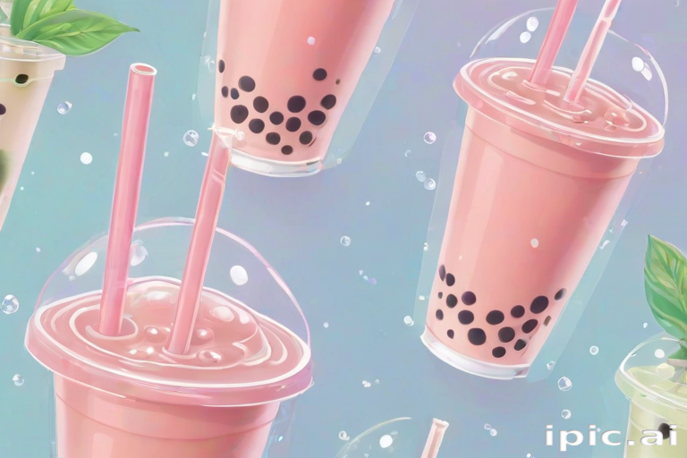 bubble tea background