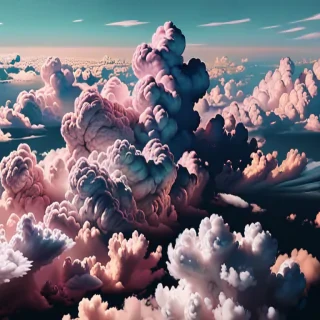 clouds wallpaper aesthetic