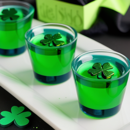 st patrick's day jello shots
