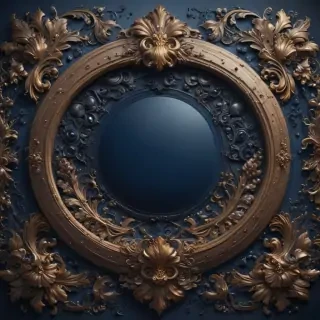 navy background