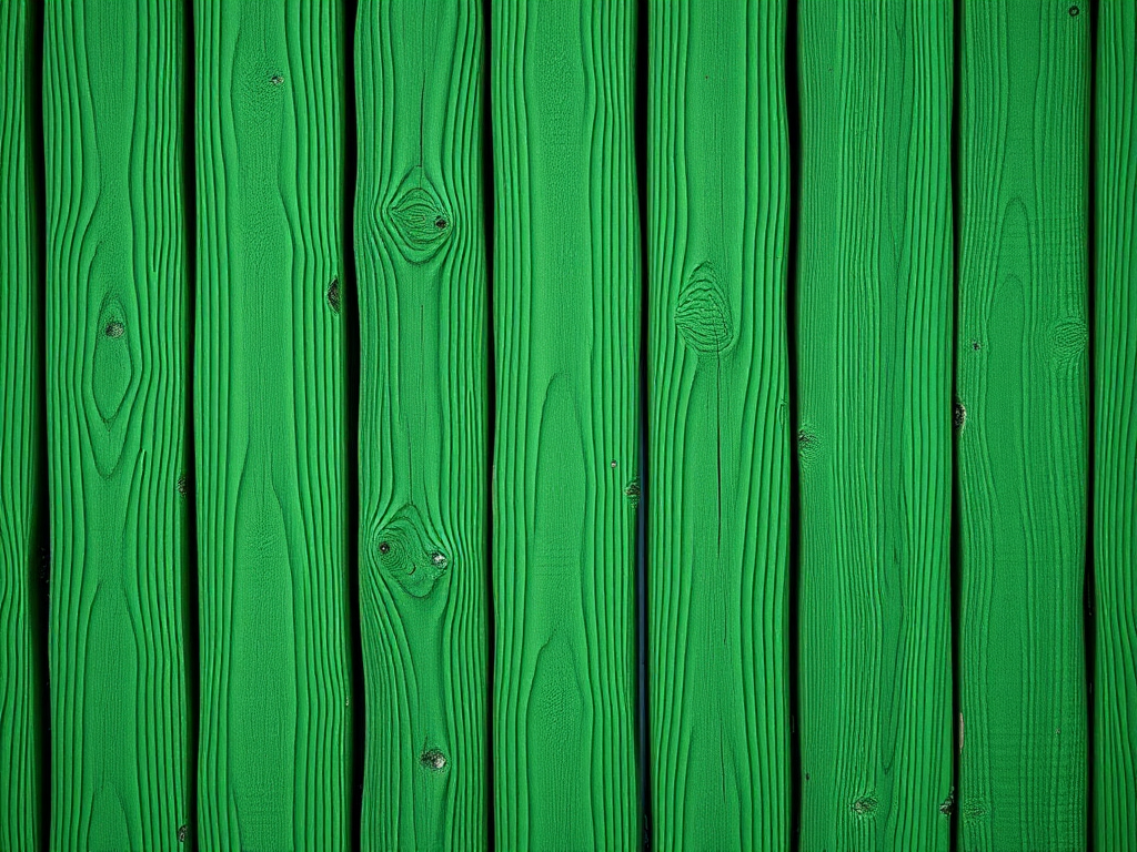Create an image of a textured green wooden background with vertical planks, shot with a DSLR camera at f/5.6 aperture, ISO 100, 50mm lens, in natural lighting, with a shallow depth of field for enhanced detail.