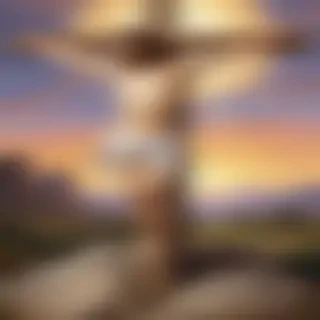 jesus on the cross clipart