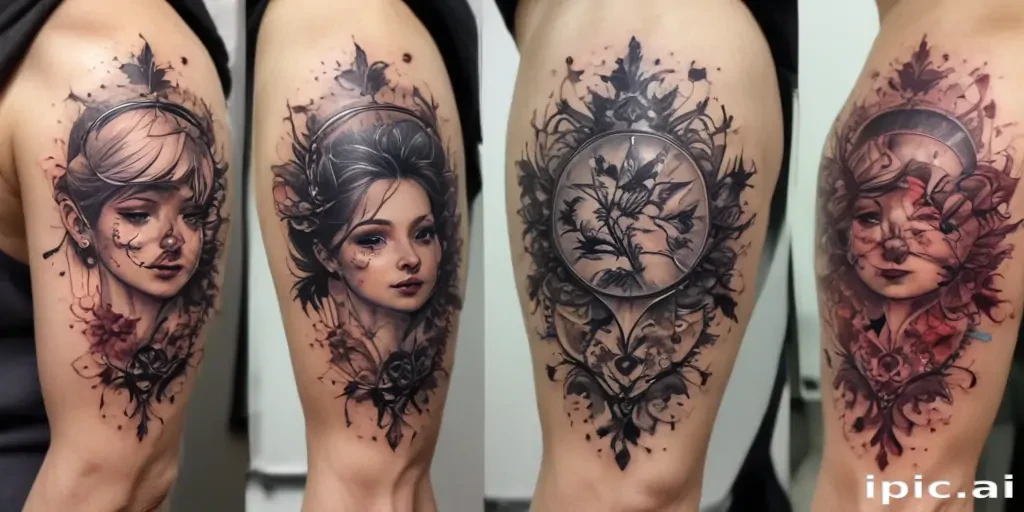 transparent tattoos