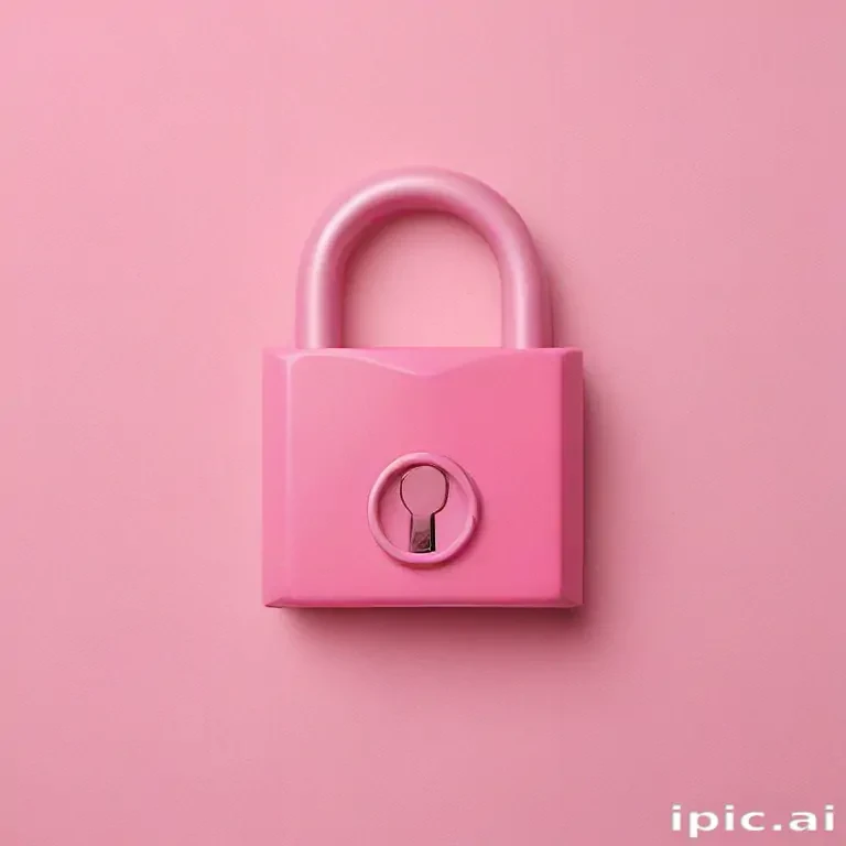 pink lock screen wallpaper