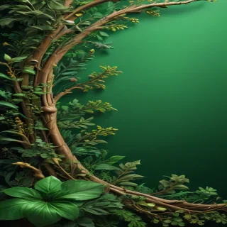 aesthetic green background
