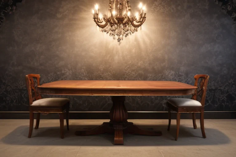 background with table
