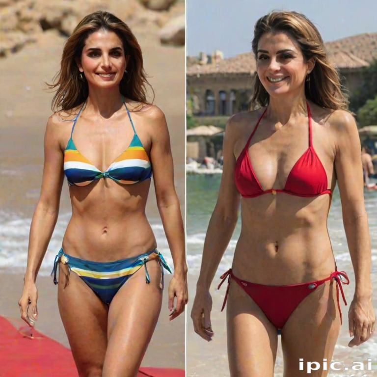 queen rania bikini