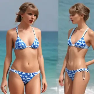 taylor swift bikini ai