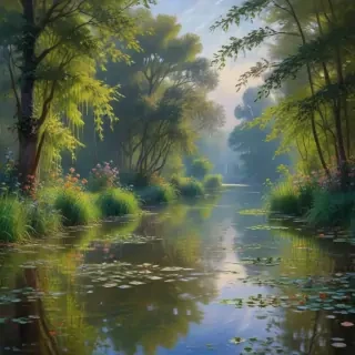 monet paintings wallpaper