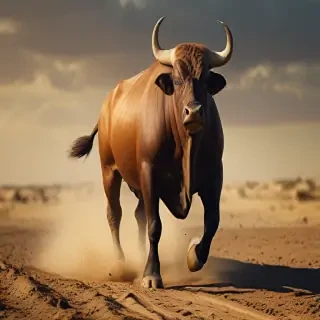 bull background
