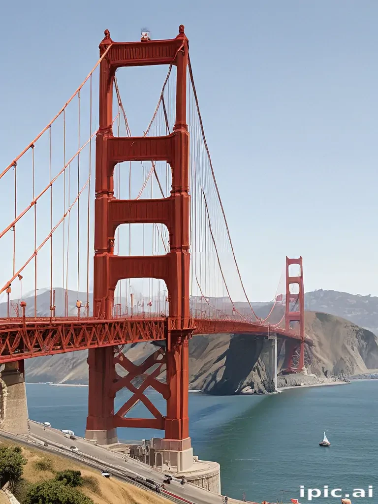 clipart golden gate bridge