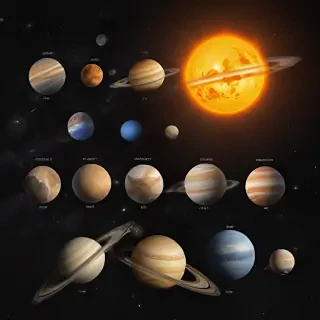 solar system png