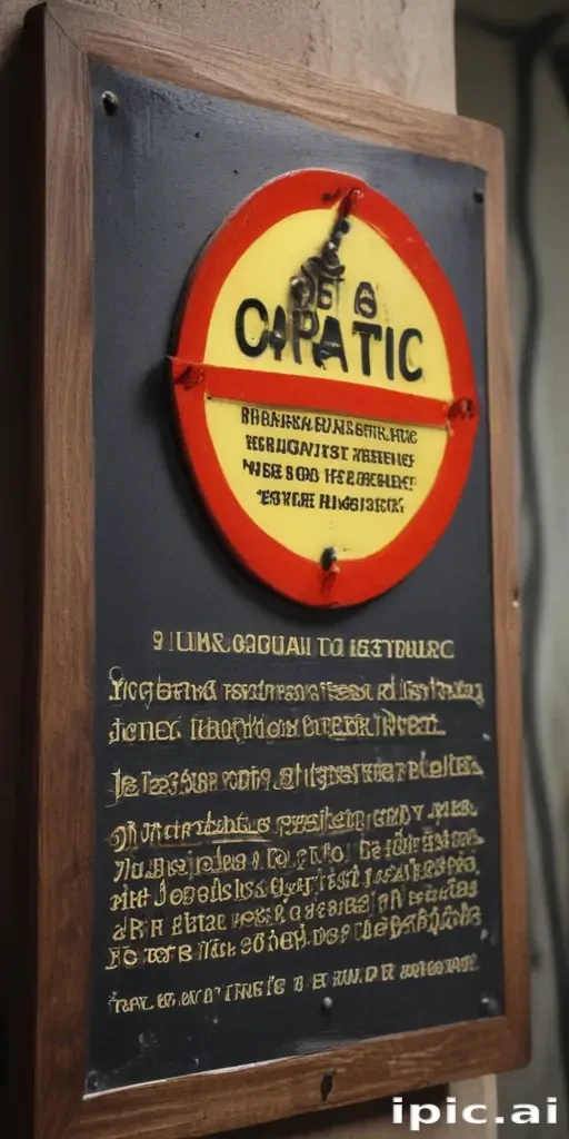 warning sign