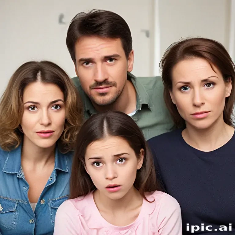 free pictures upset family