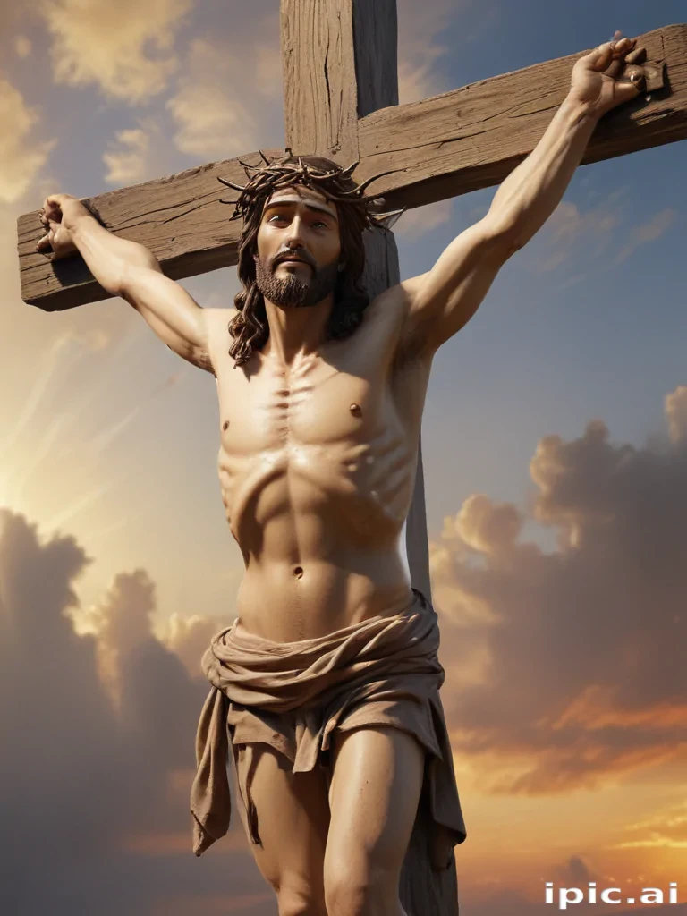 image of jesus on the cross
