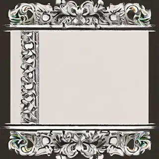 aesthetic border png