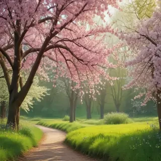 spring backgrounds aesthetic