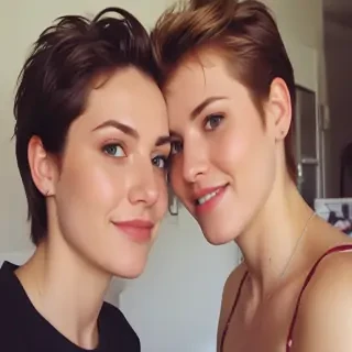lesbian on lesbian pics