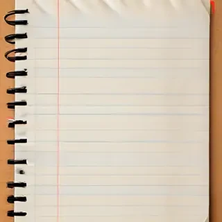 notebook page background