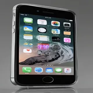 iphone with transparent background