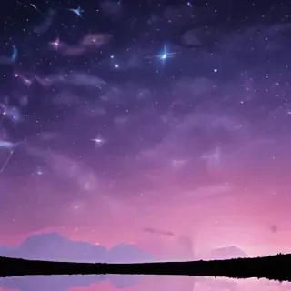 aesthetic stars background