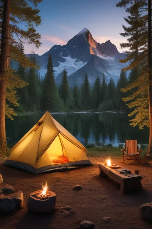 camping background
