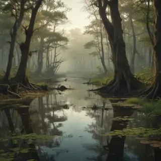 swamp background