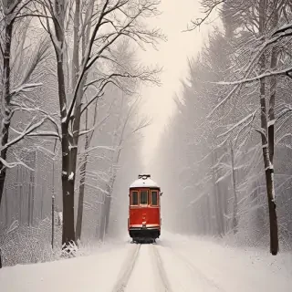 vintage winter pictures