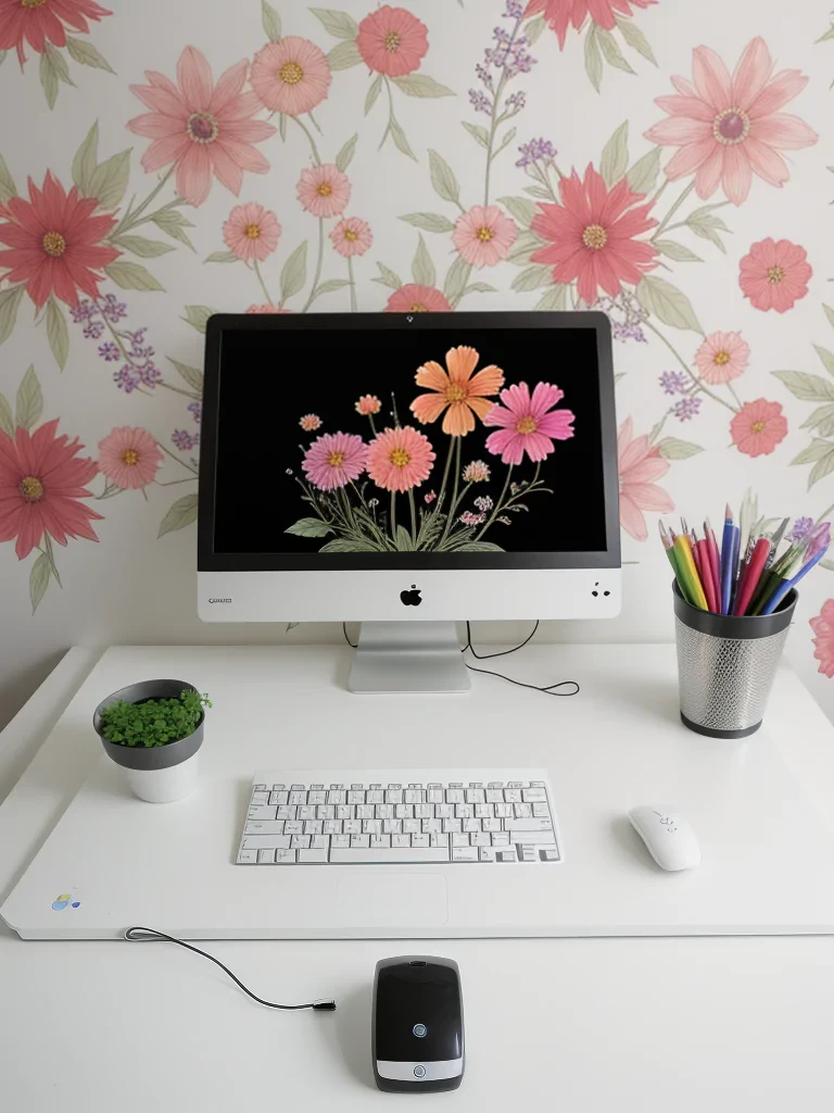 computer desktop wallpaper flowers